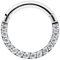 Pave Set Crystal Clicker