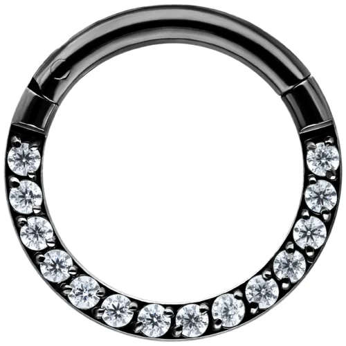 Pave Set Crystal Clicker