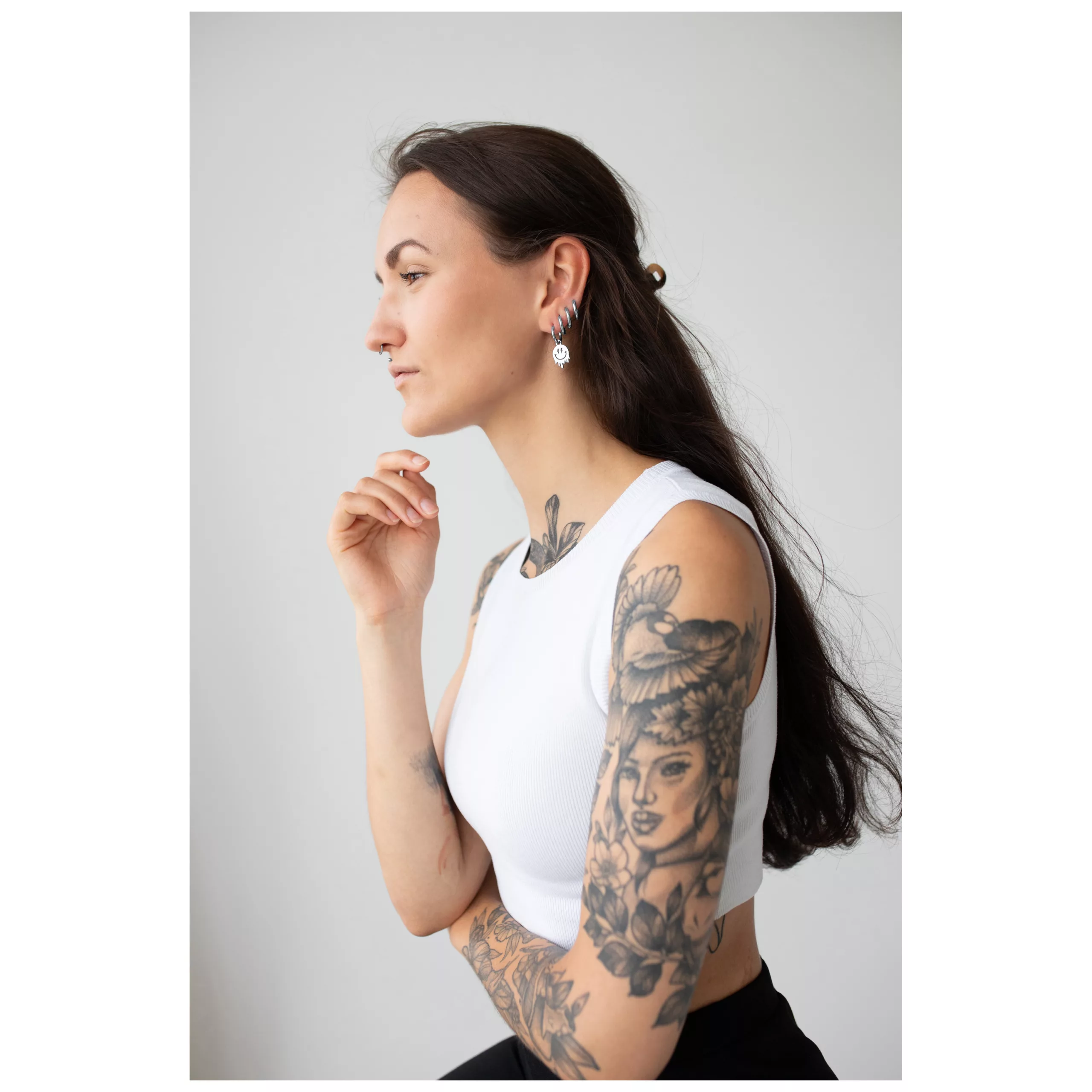 Little Smiley Hoops Little Smiley Hoops