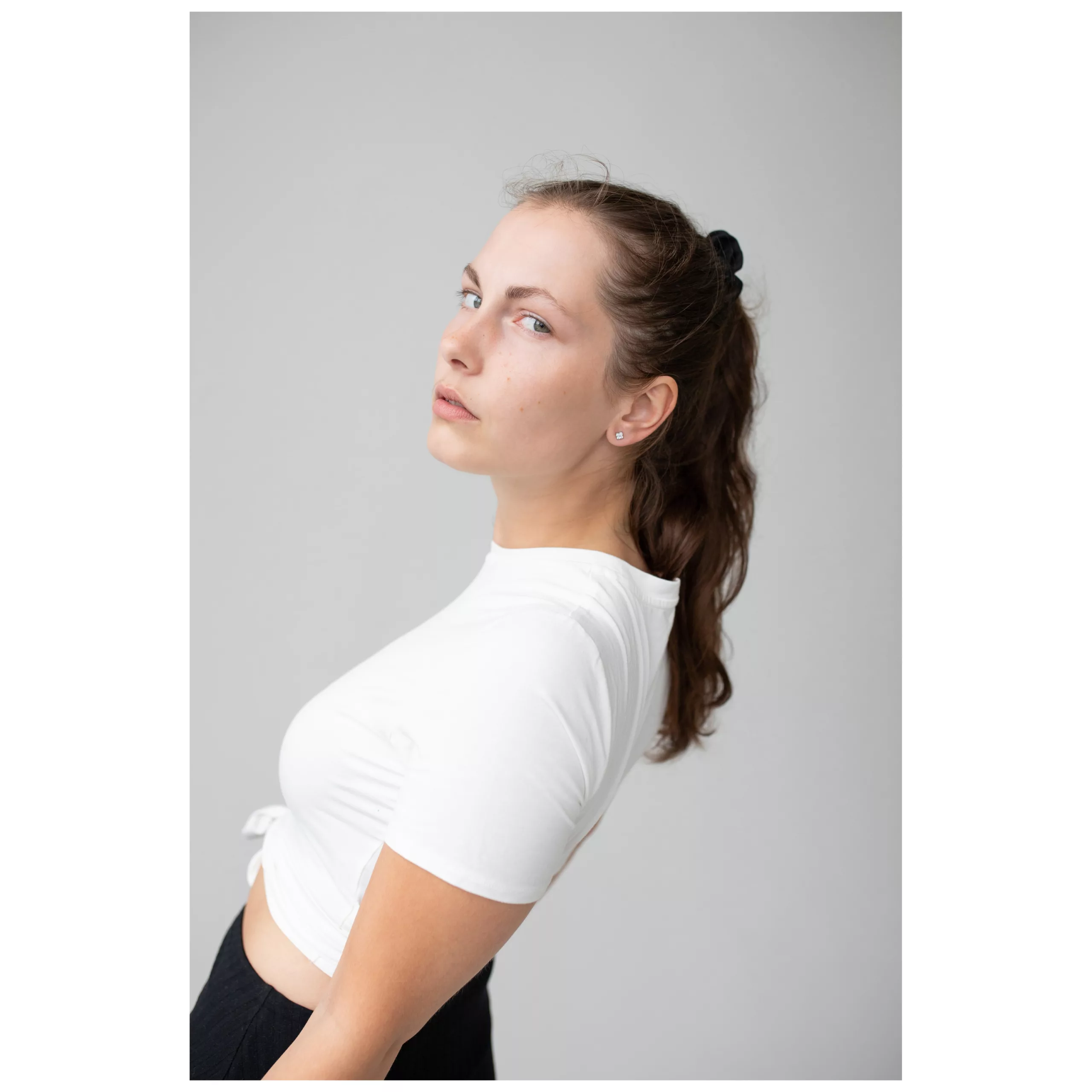 Crystal Square Earstuds Crystal Square Earstuds