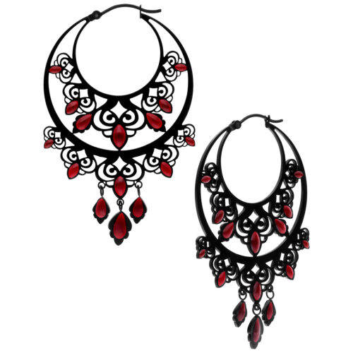 Barock Chandelier Hoops