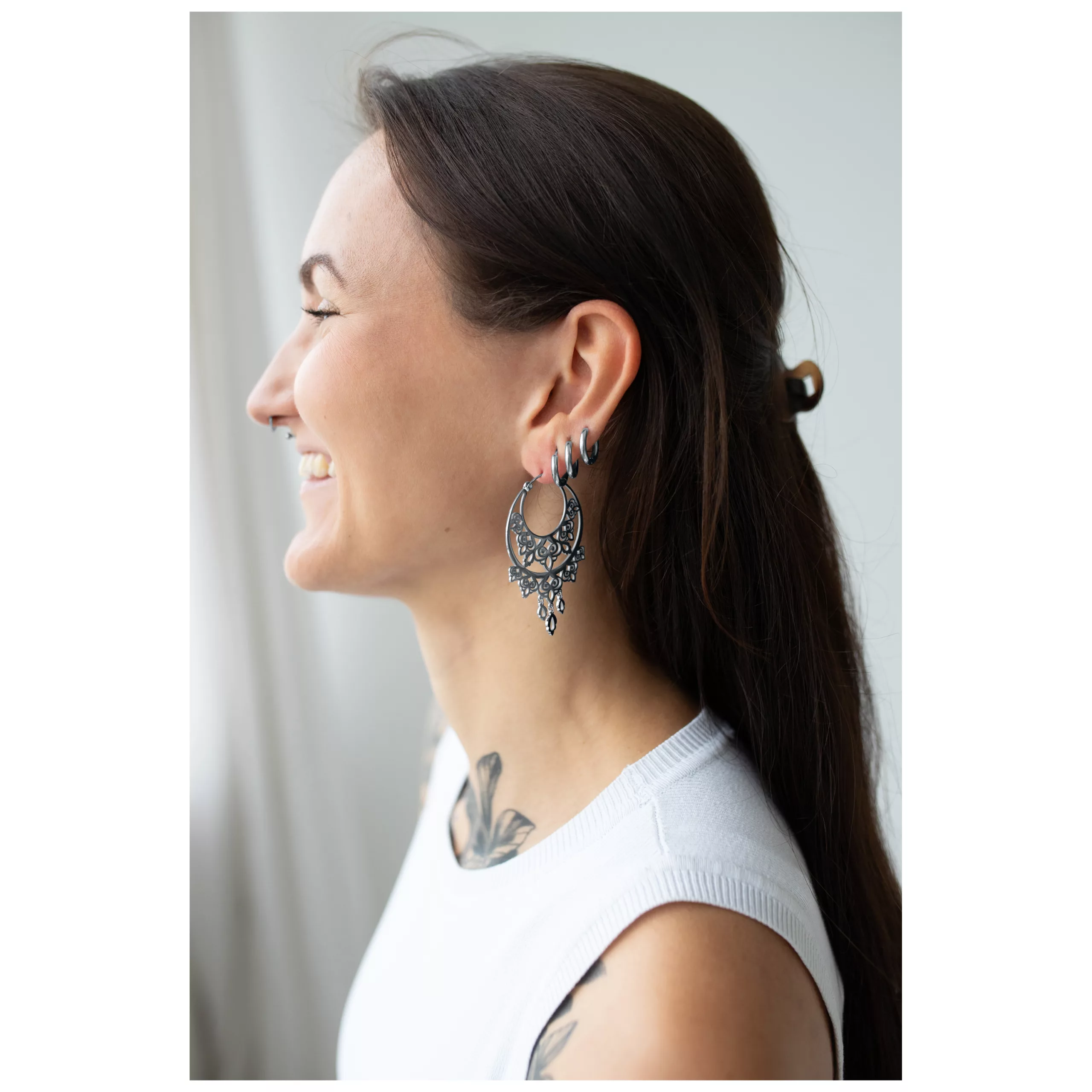 Barock Chandelier Hoops