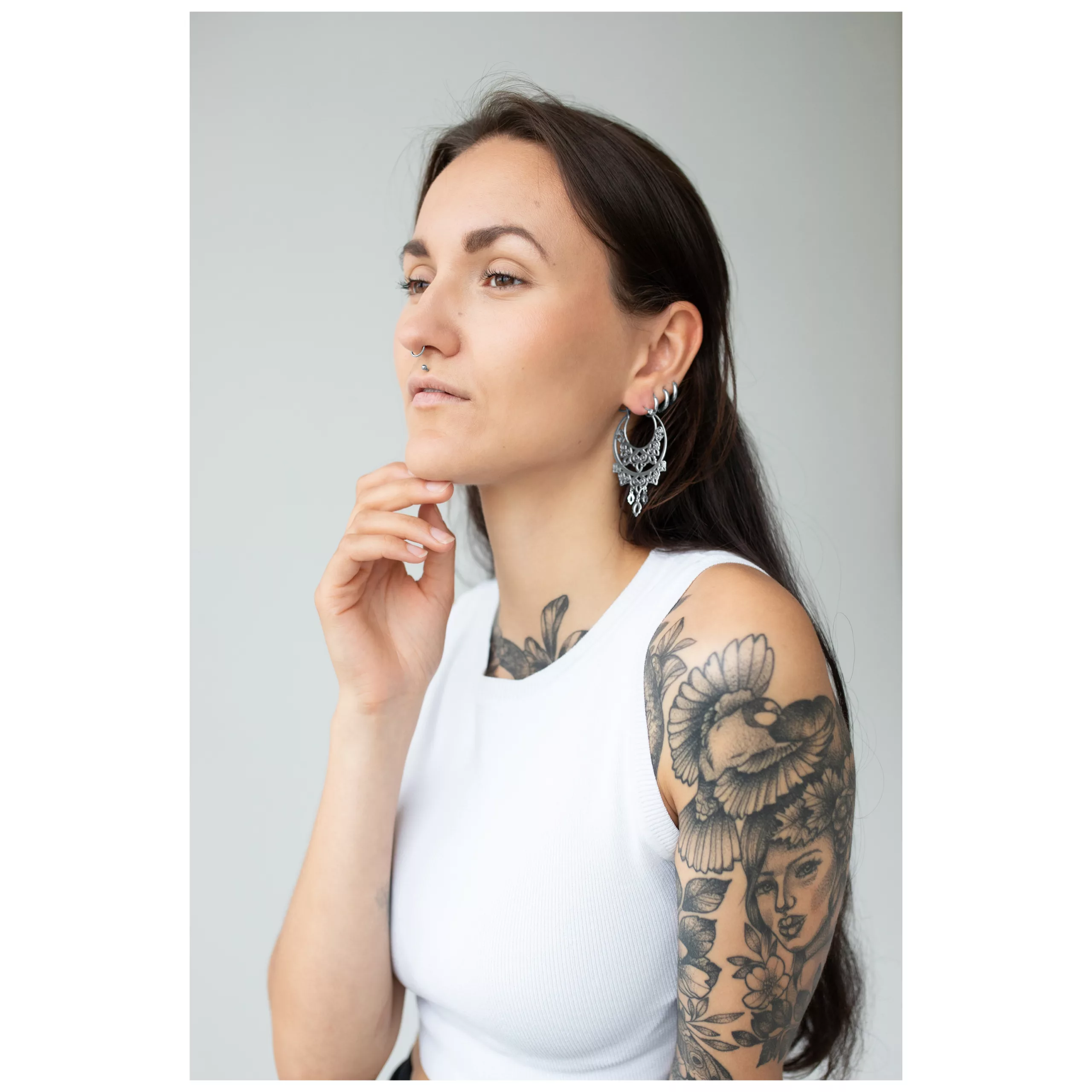 Barock Chandelier Hoops