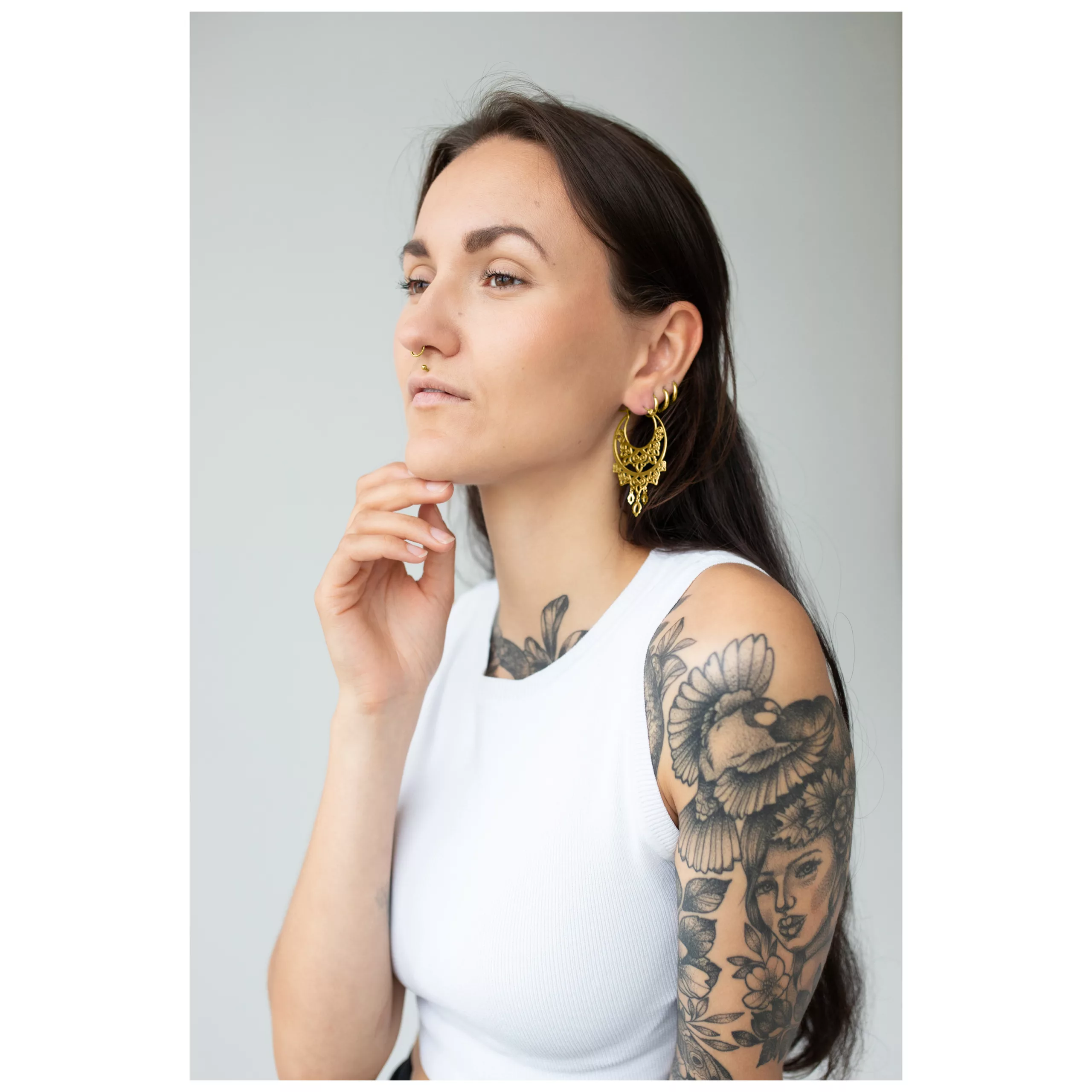 Barock Chandelier Hoops