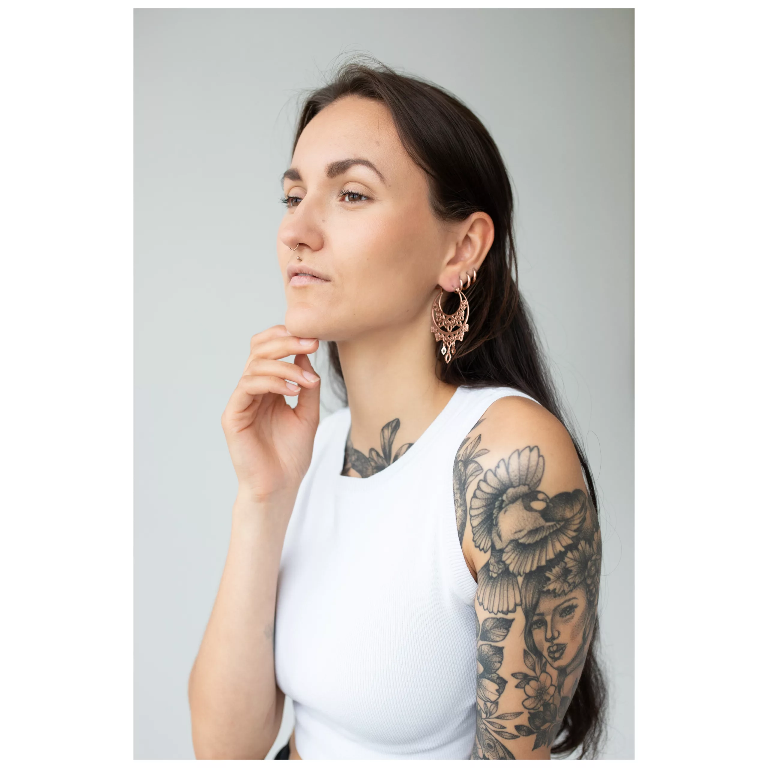 Barock Chandelier Hoops