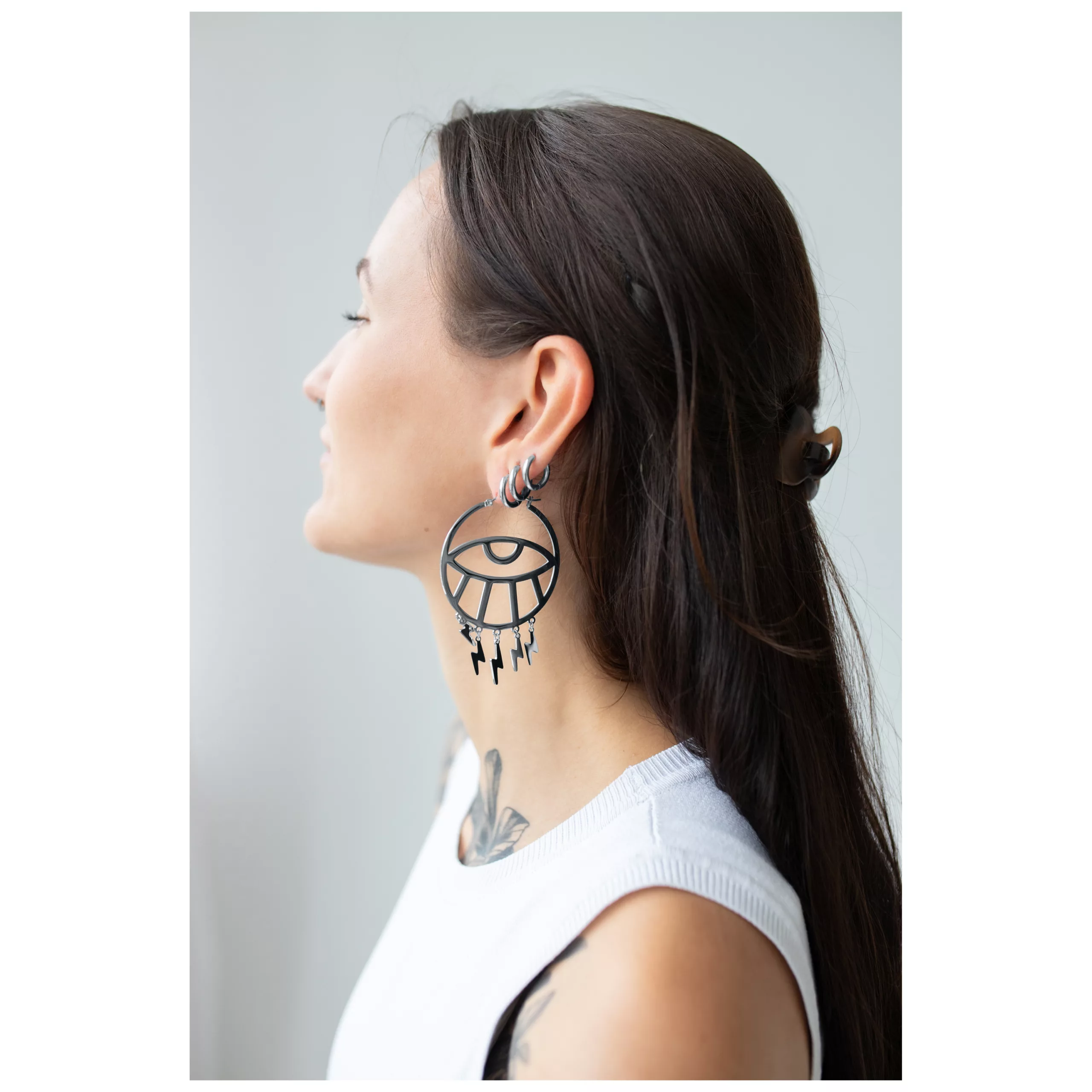 Thunderflash Eye Hoops Thunderflash Eye Hoops