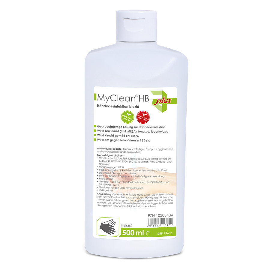 Alcoholic hand disinfectant MyClean HB
