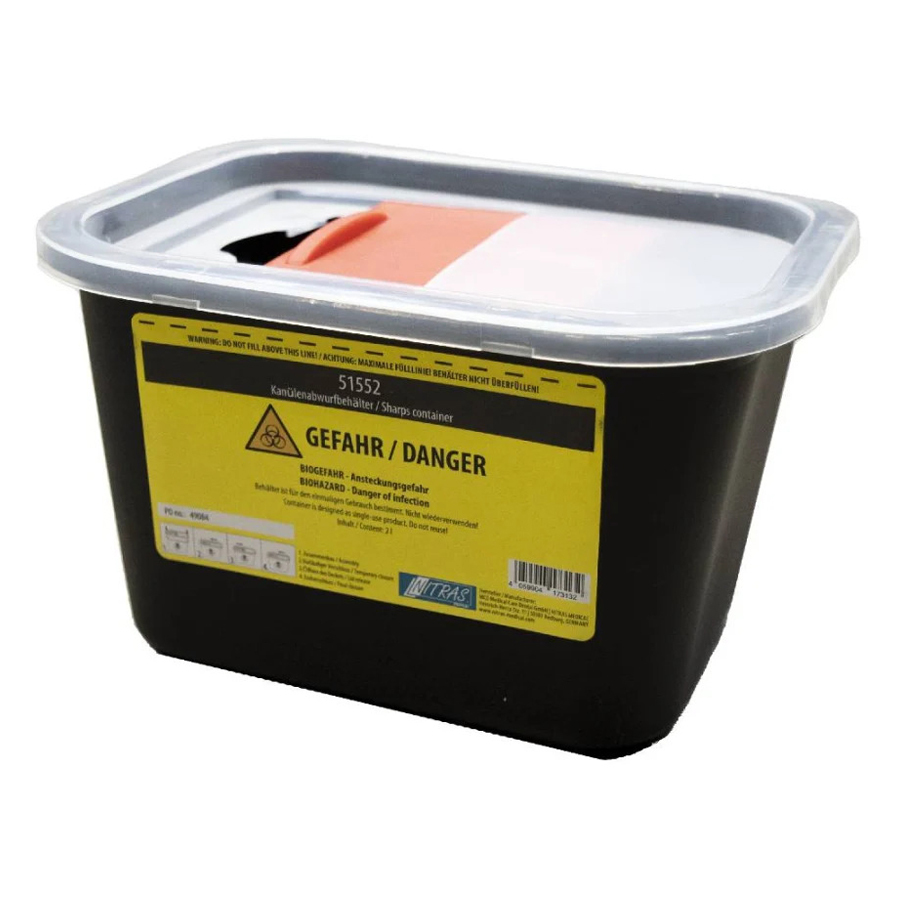 Abwurfbehälter 1 Liter