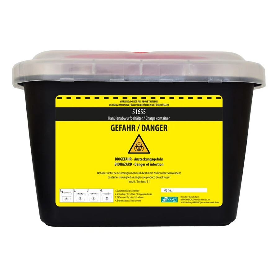 Abwurfbehälter 5 Liter Abwurfbehälter 5 Liter