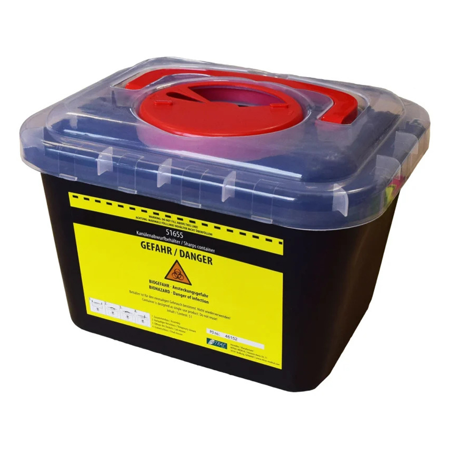 Abwurfbehälter 5 Liter Abwurfbehälter 5 Liter