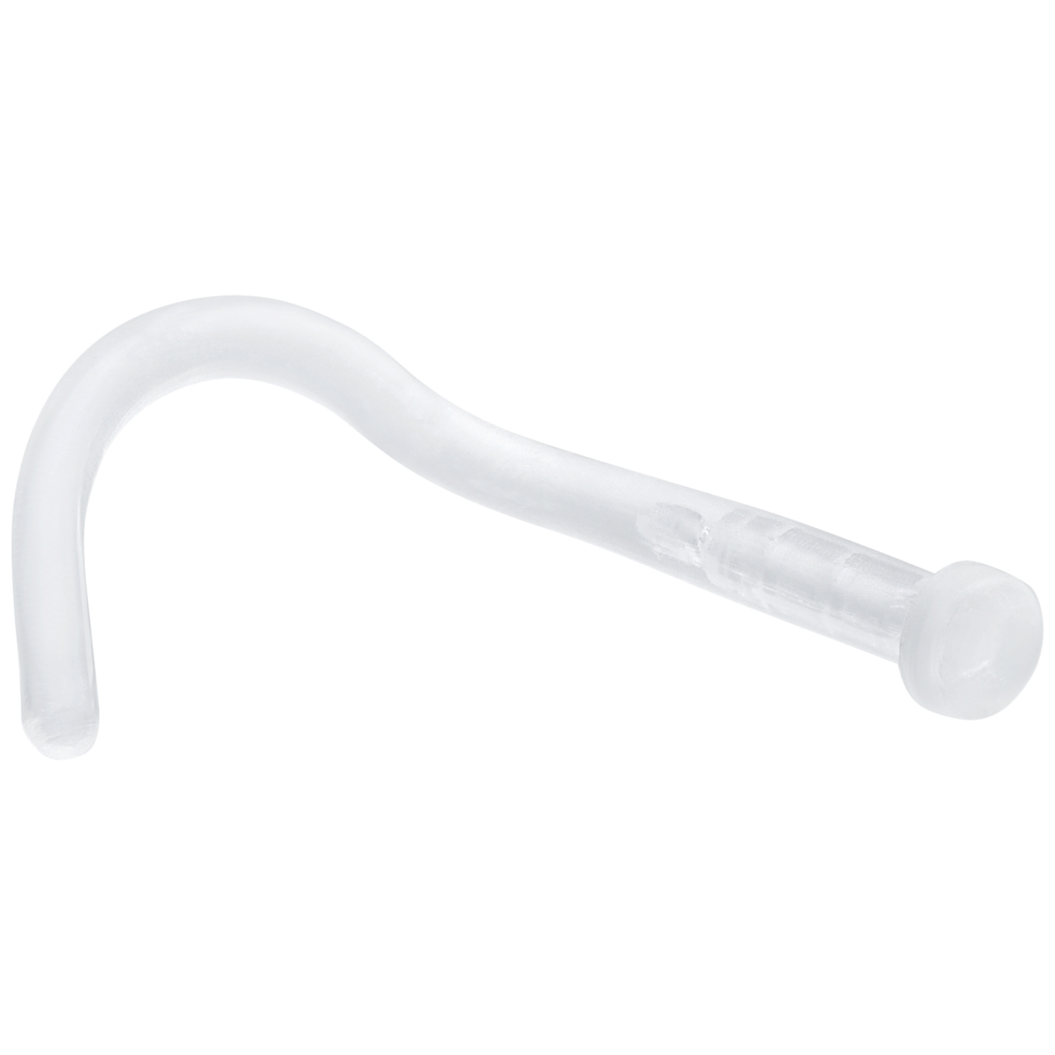 Basic With White Disc Nosestud Basic With White Disc Nosestud