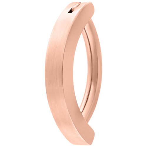 Plain Belly Arch Clicker - Rosegold