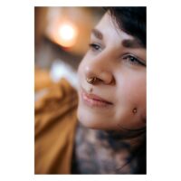 Oriental Sun Push-Fit Labret