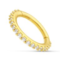 18k Pave Set Ring