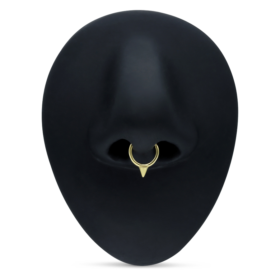 14k Cone Hinged Ring