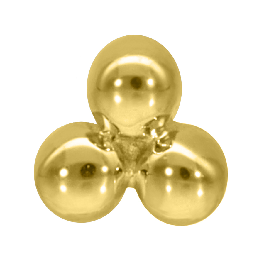 Internally Three Balls Trinity Attachment 14k Internally Three Balls Trinity Attachment 14k