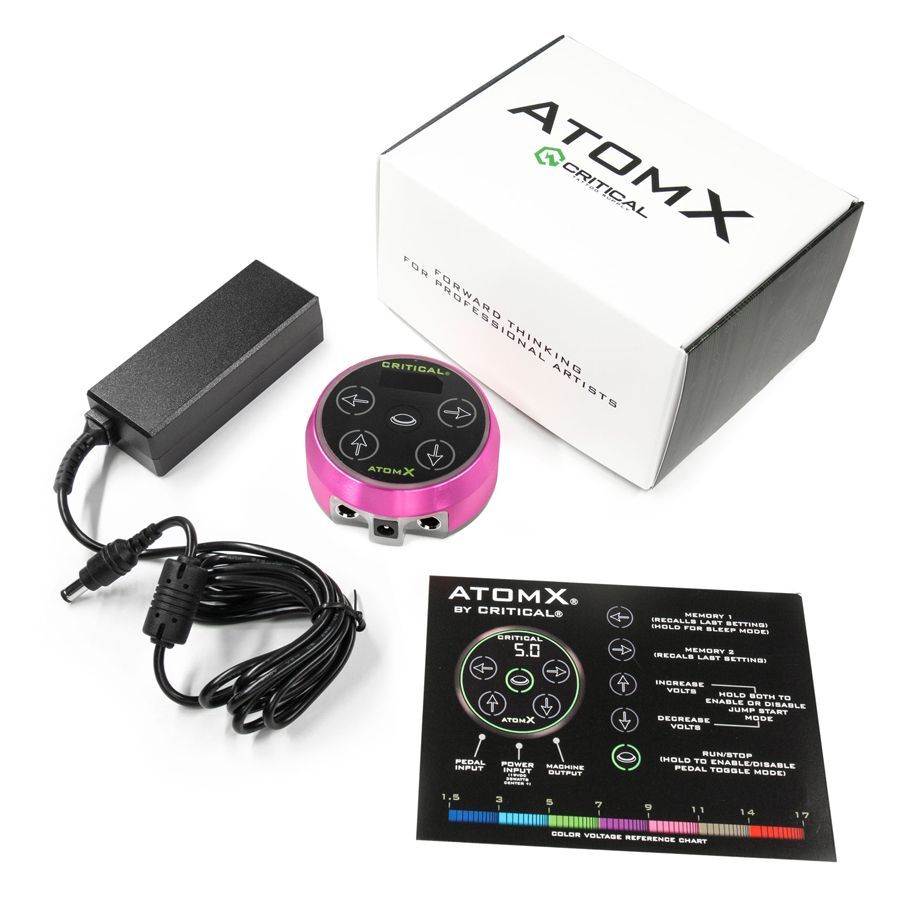 Critical Atomx Power Supply Silver Critical Atomx Power Supply Silver