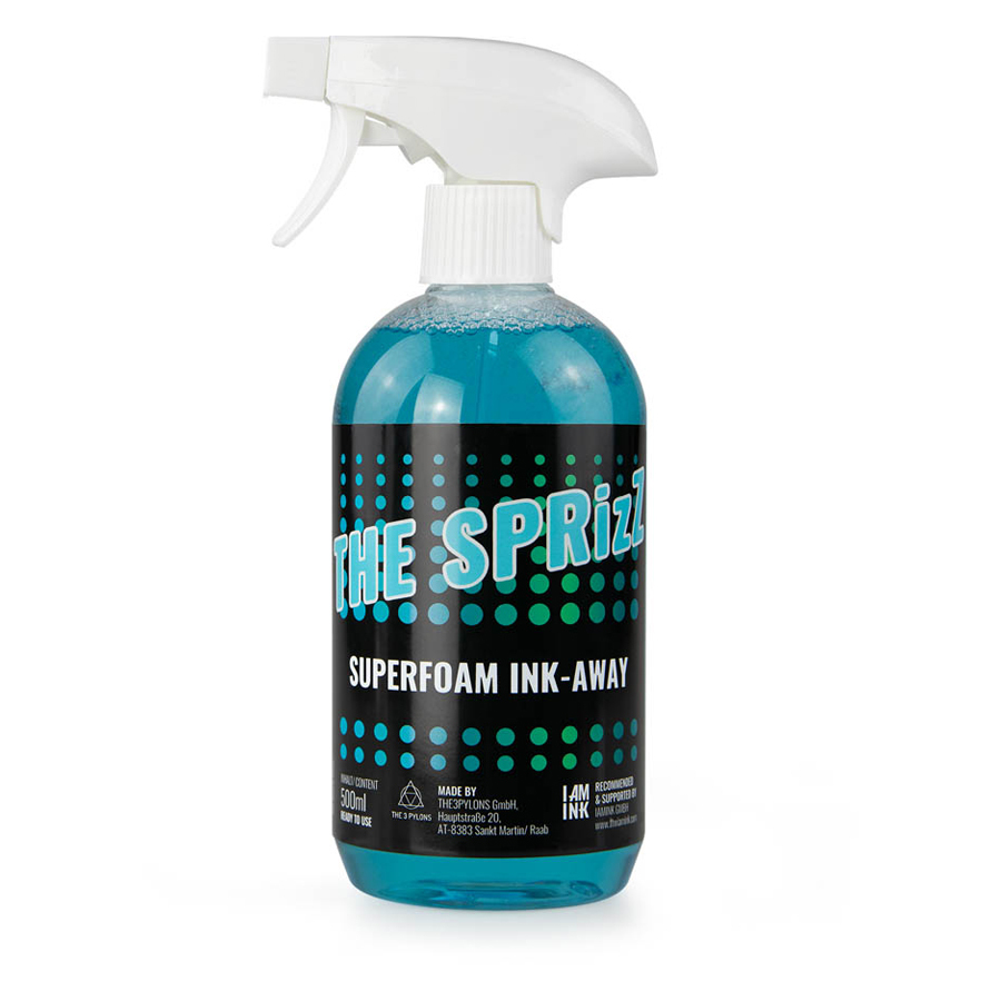 I am Ink THE SPRIzZ Superfoam Ink Away I am Ink THE SPRIzZ Superfoam Ink Away