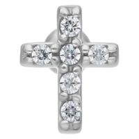 Jewelled Cross Earbarbell