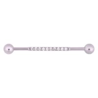 Crystal Industrial Barbell