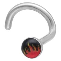 Icon Flame Nosestud