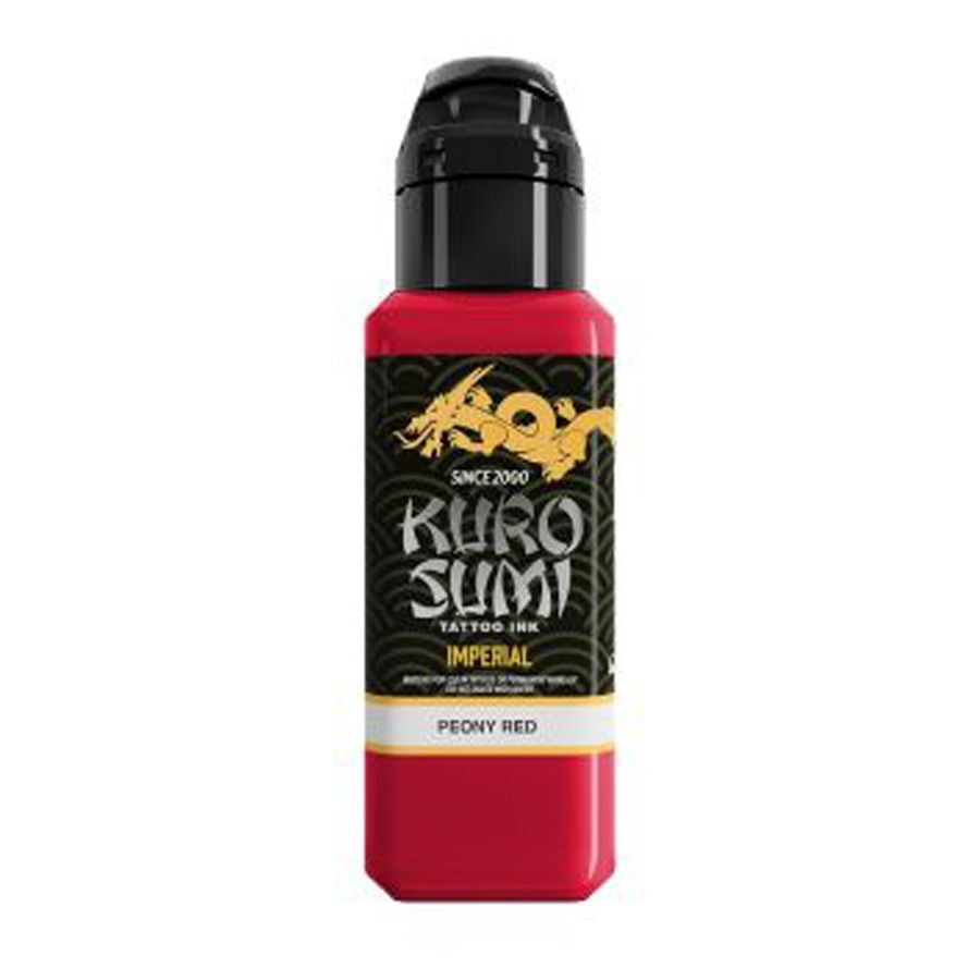 Kuro Sumi Imperial Peony Red Tattoo Ink Kuro Sumi Imperial Peony Red Tattoo Ink