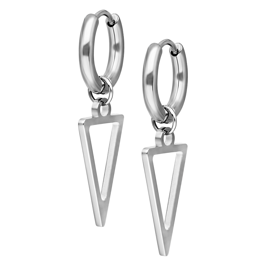 Little Bar Chain Hoops Little Bar Chain Hoops