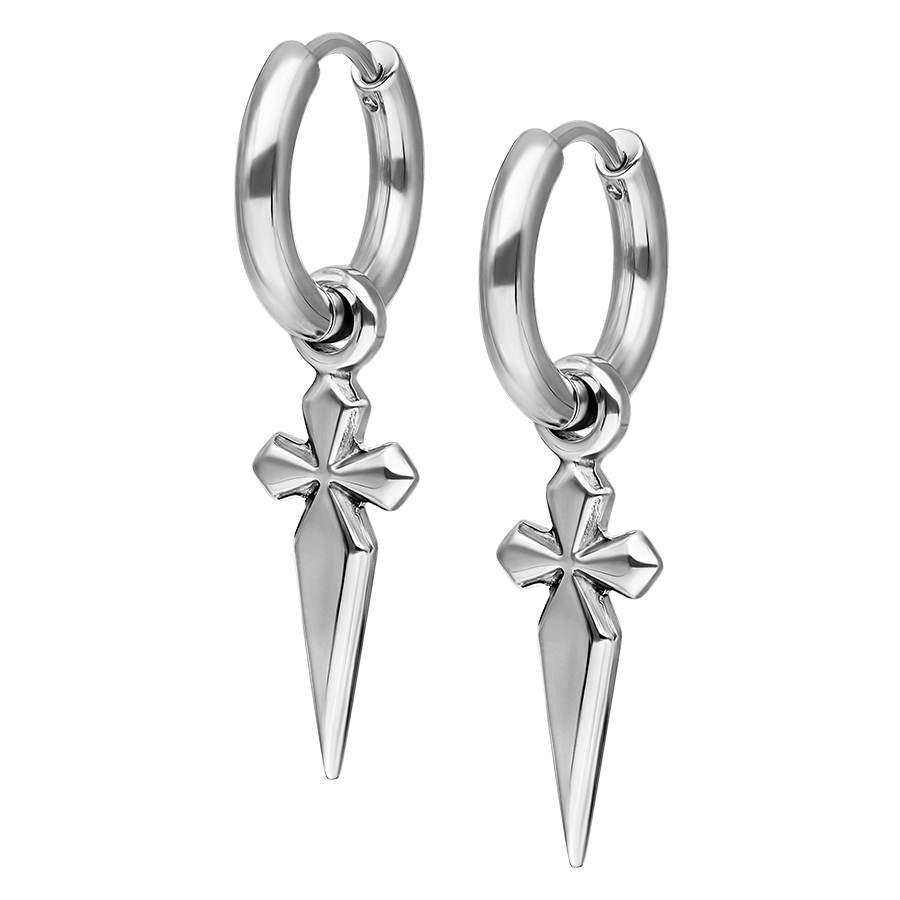 Little Bar Chain Hoops Little Bar Chain Hoops