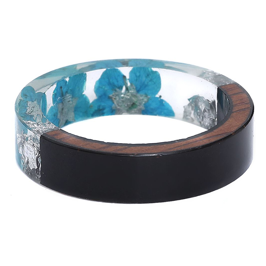 Baby Blue Flower Ring Baby Blue Flower Ring