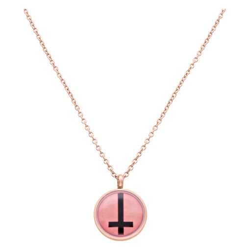 Apricose Cross Necklace