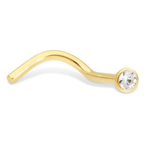 18k Crystal Nosestud