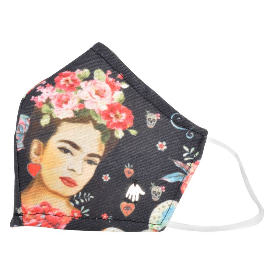 Frida Mundschutz Dunkel Wendbar