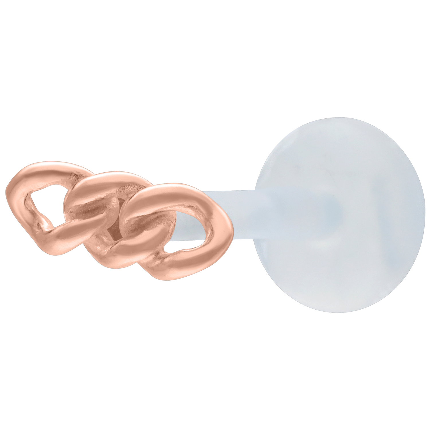 Small Chunky Chain Push Fit Labret Small Chunky Chain Push Fit Labret