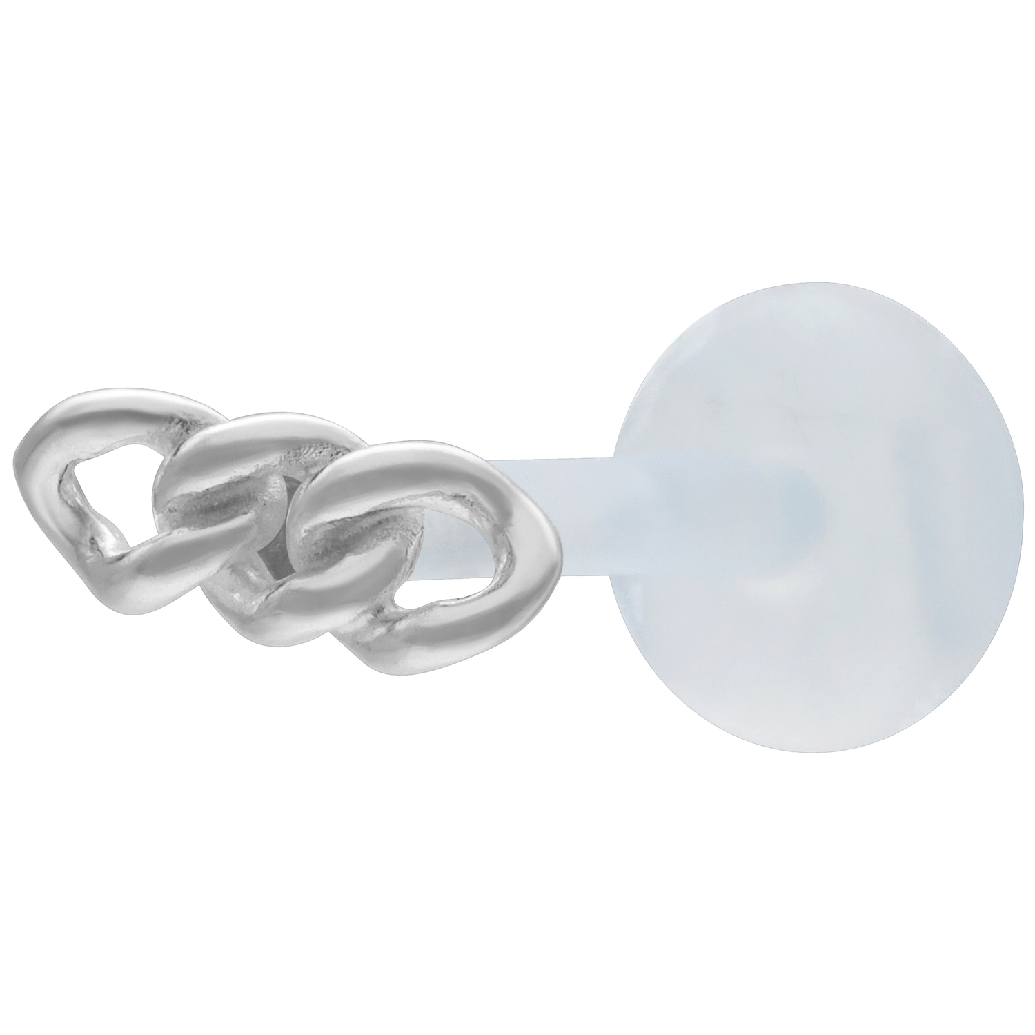 Small Chunky Chain Push Fit Labret Small Chunky Chain Push Fit Labret