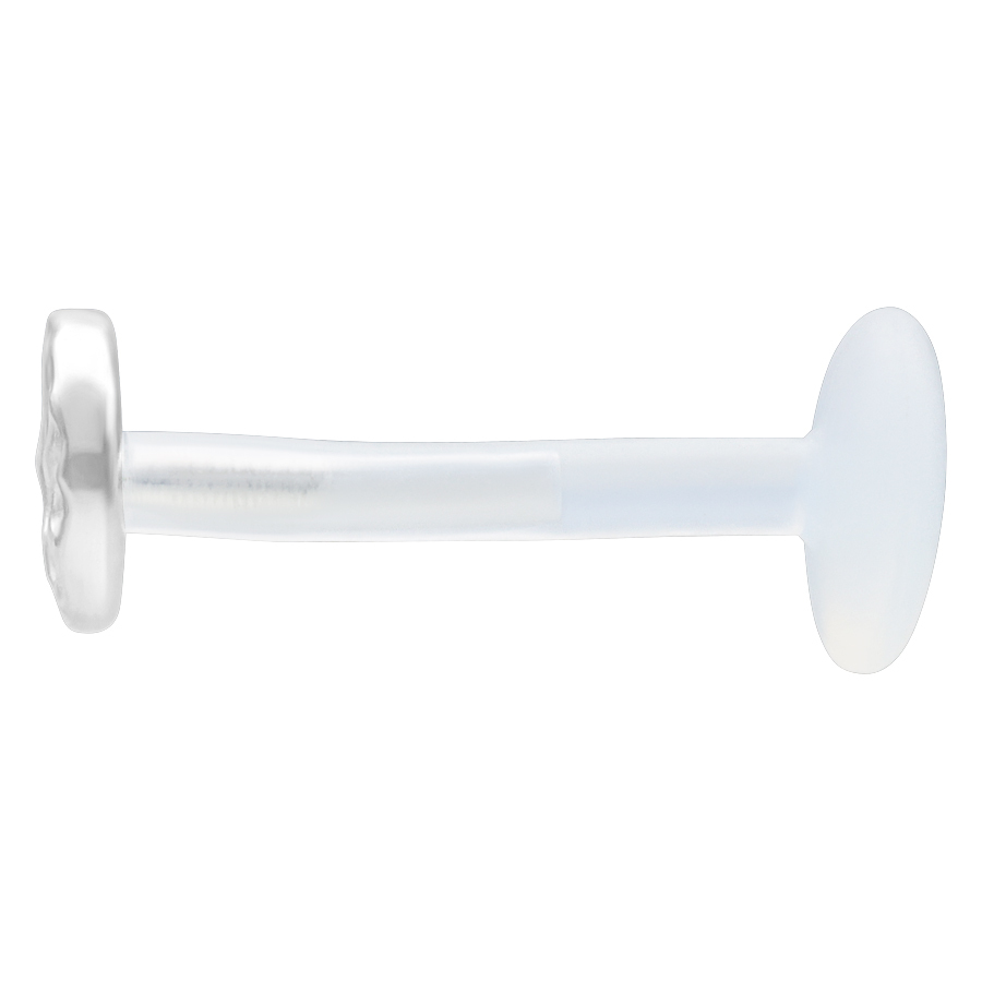 Medium Circle Hammered Push Fit Labret Medium Circle Hammered Push Fit Labret