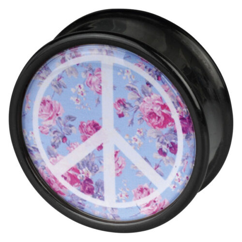 Variation of Peace Pink Roses Blue