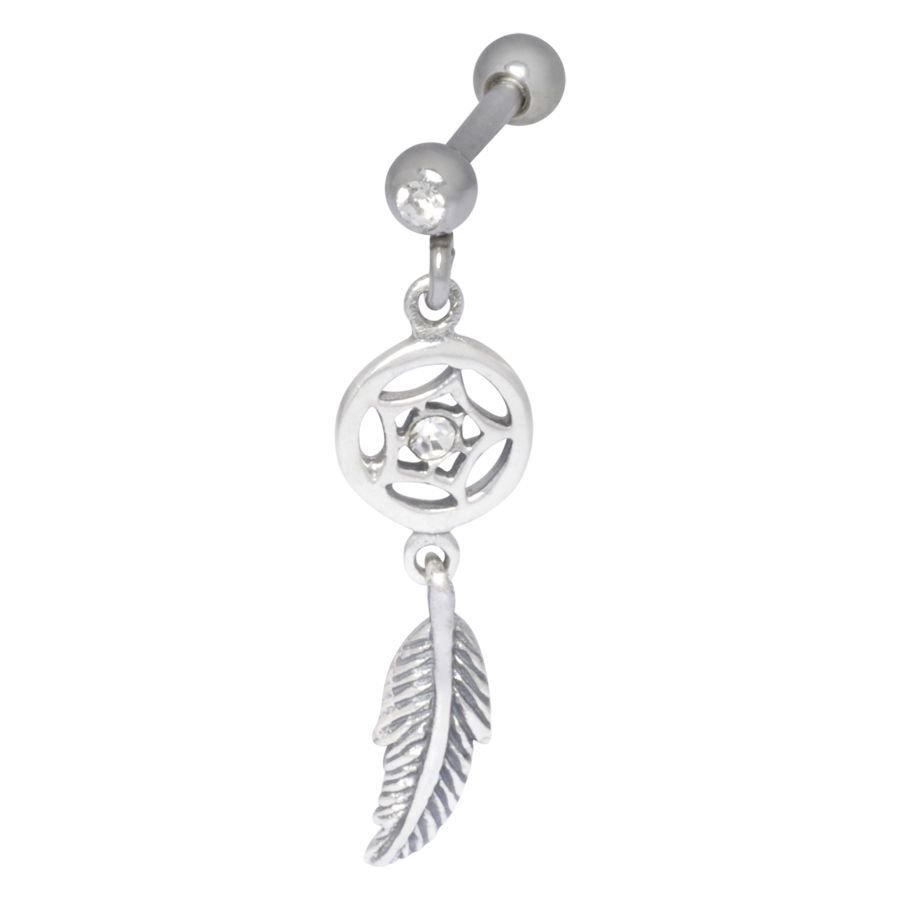 Ear Dreamcatcher Silver Ear Dreamcatcher Silver
