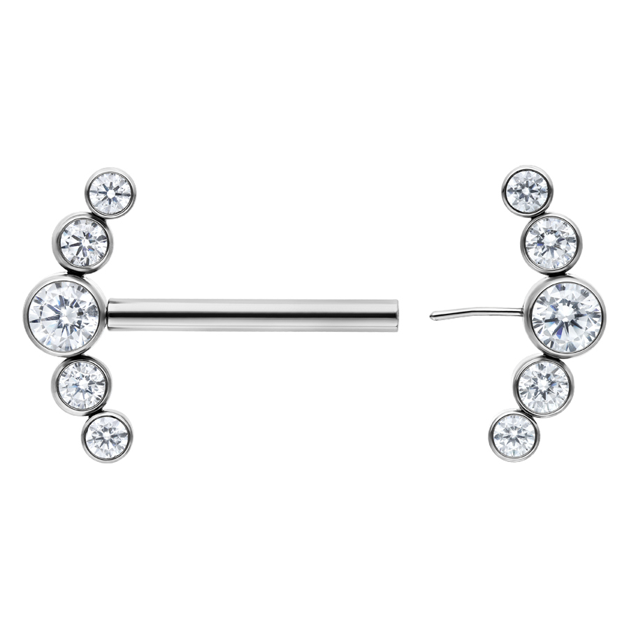 Penta Crystal Barbell Penta Crystal Barbell