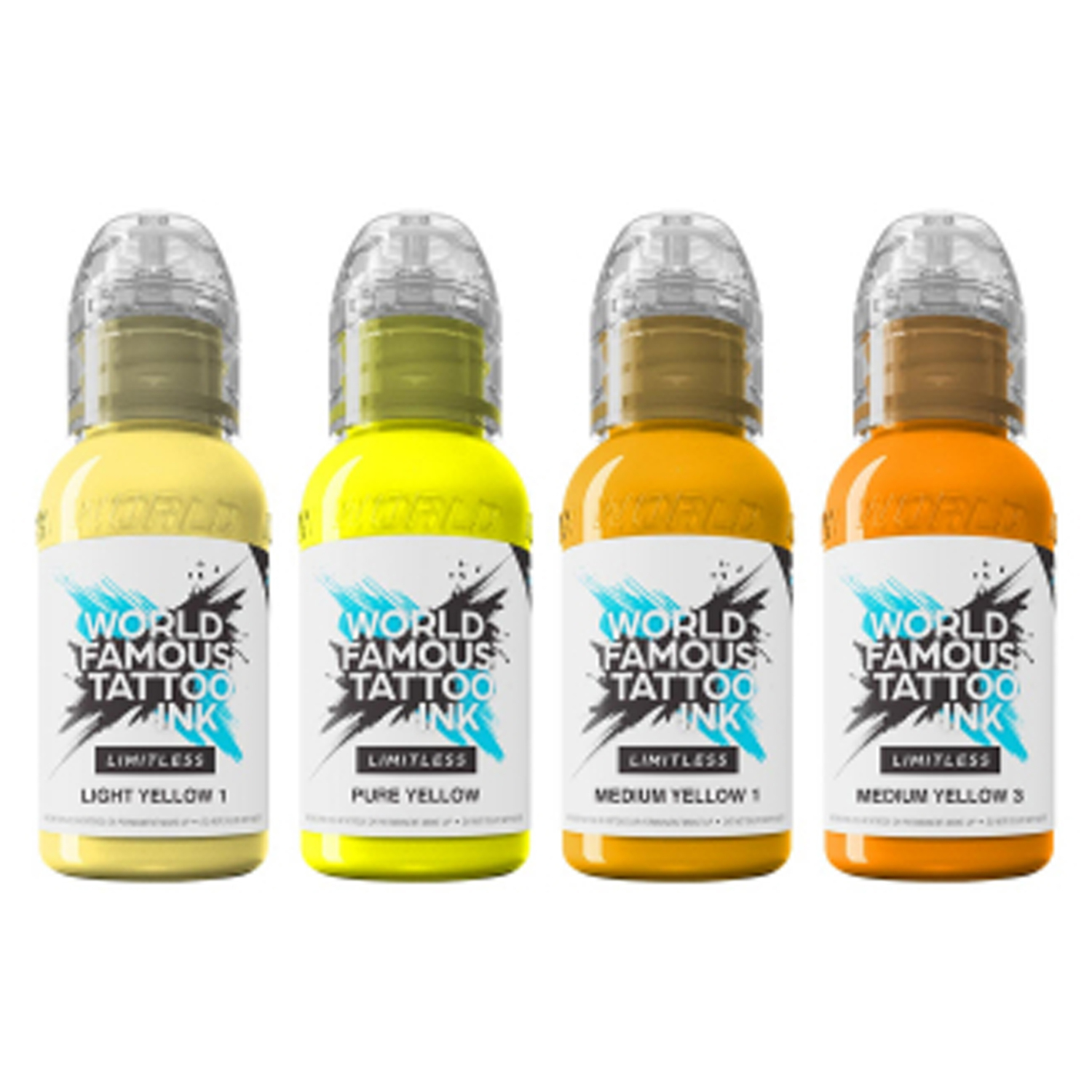 World Famous Ink - Shades Of Yellow Collection Set World Famous Ink - Shades Of Yellow Collection Set