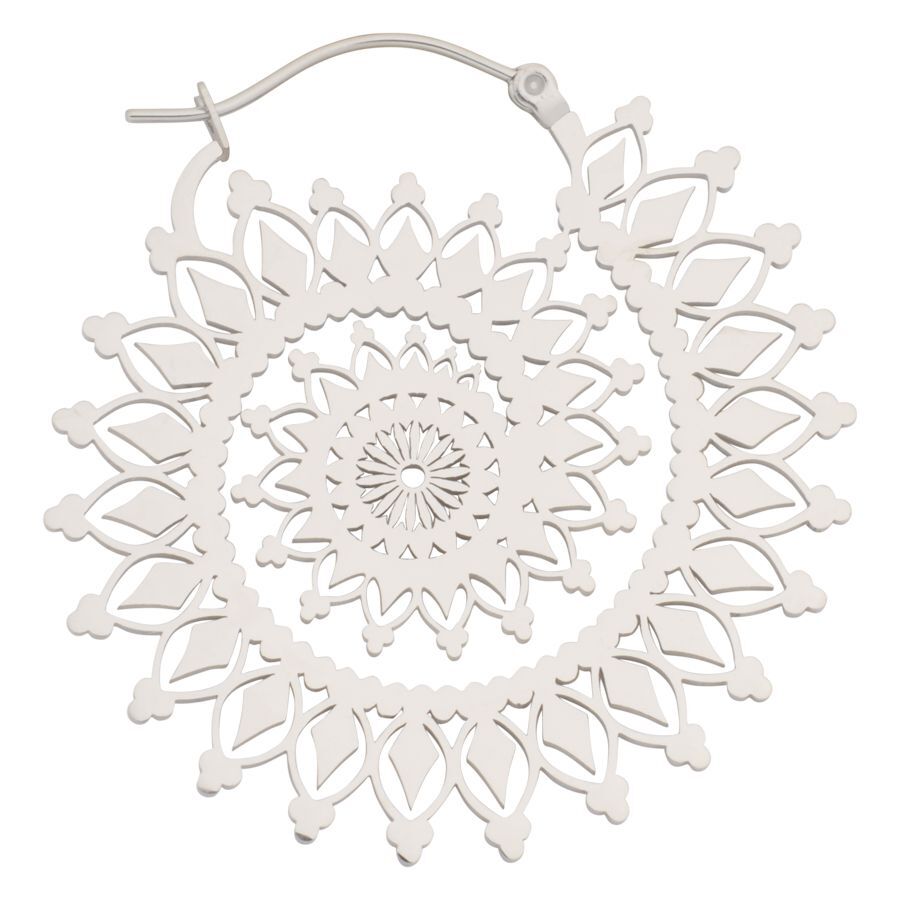Floral Nautilus Hoops Floral Nautilus Hoops