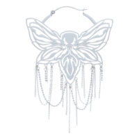 Moth Chain Hoops