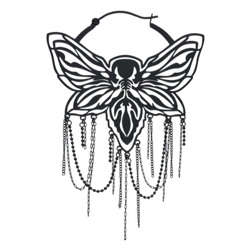 Moth Chain Hoops
