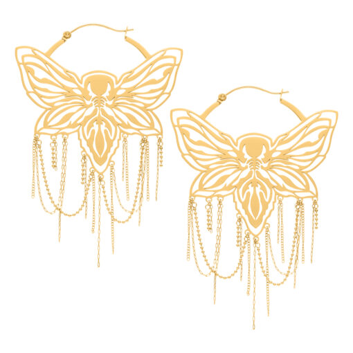 Moth Chain Hoops