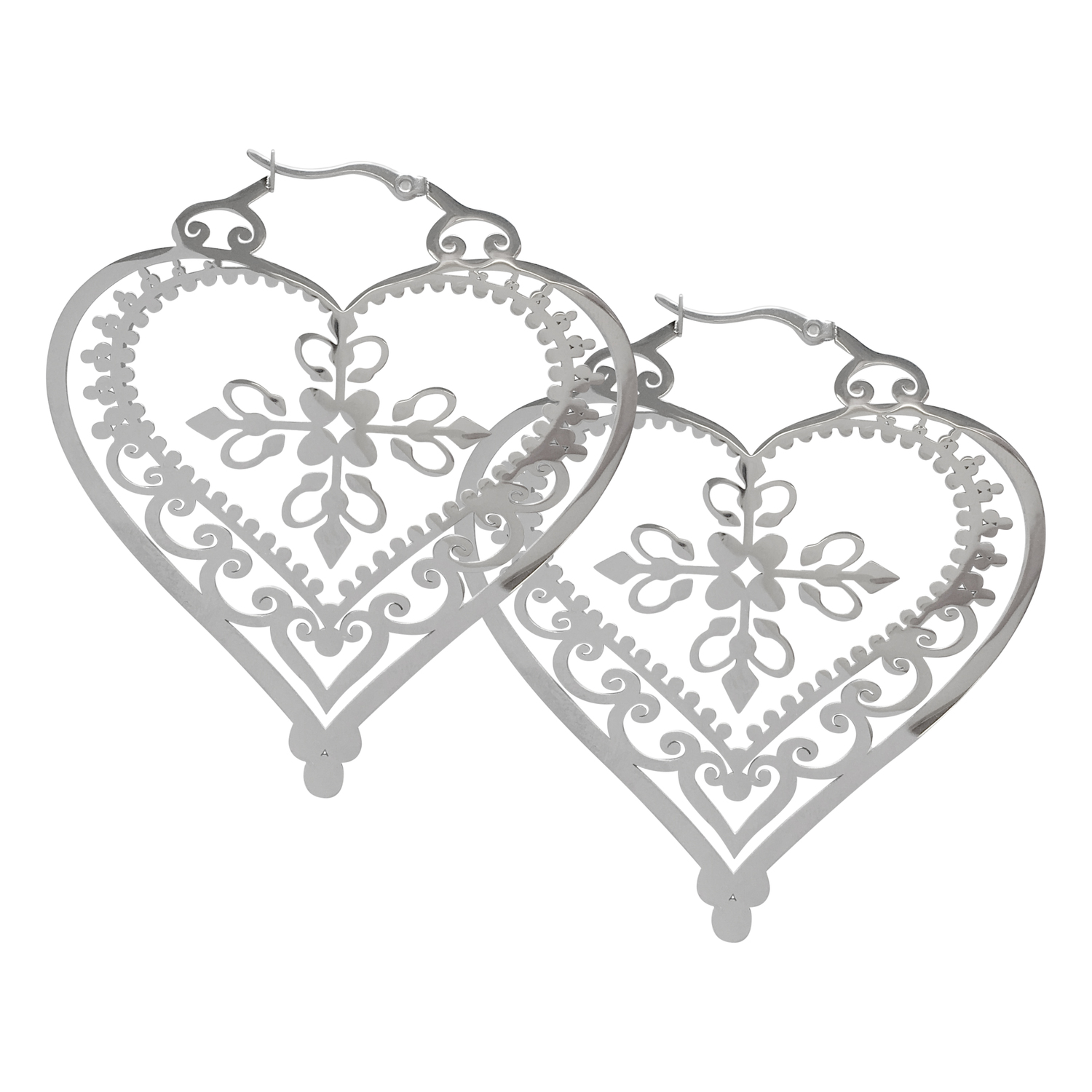 Heart of Royal Blood Hoops