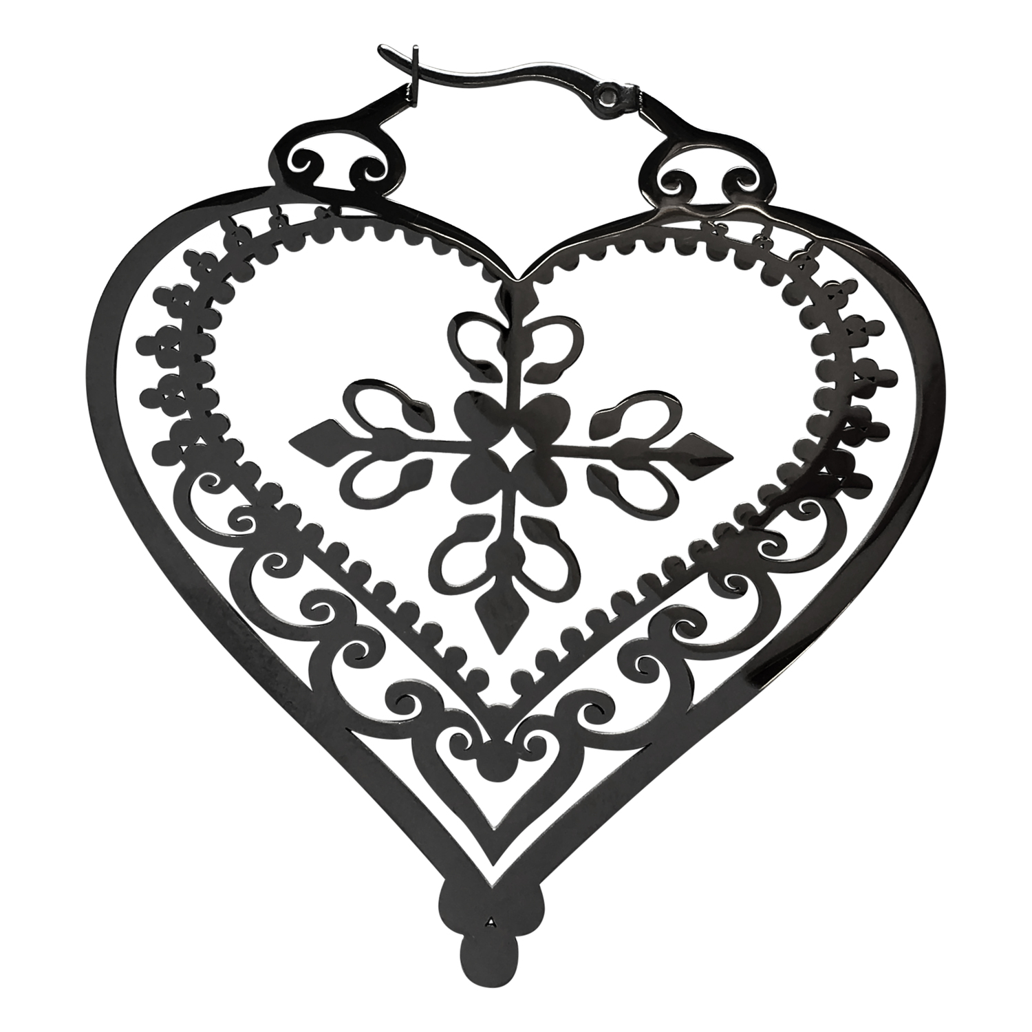 Heart of Royal Blood Hoops