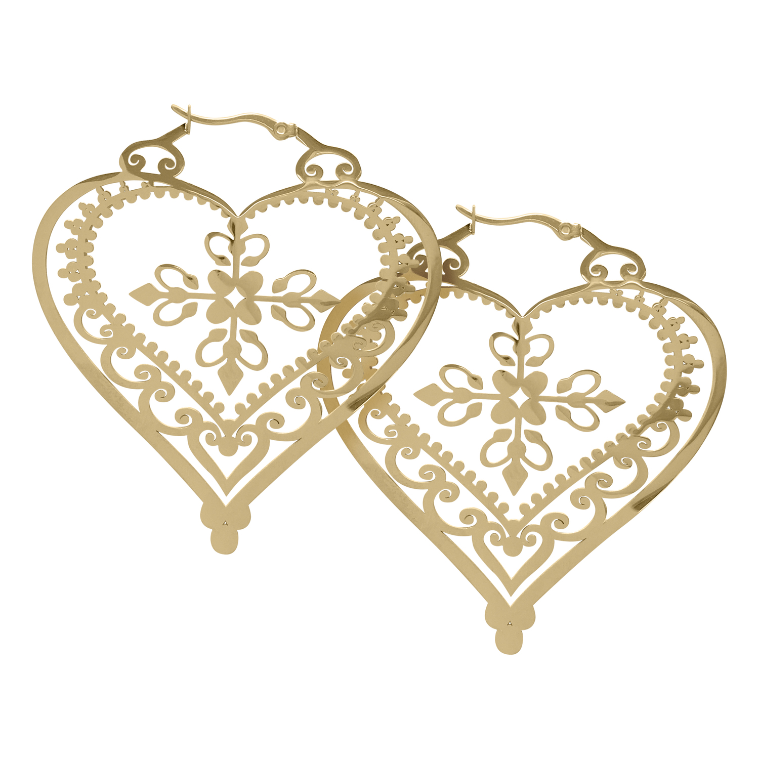 Heart of Royal Blood Hoops