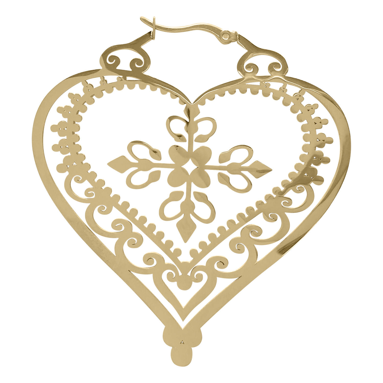 Heart of Royal Blood Hoops