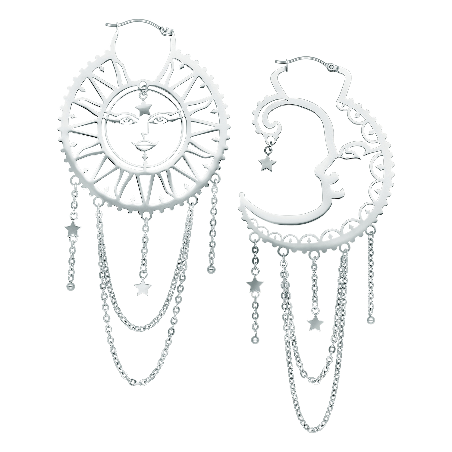Oldschool Sun Moon Hoops Oldschool Sun Moon Hoops