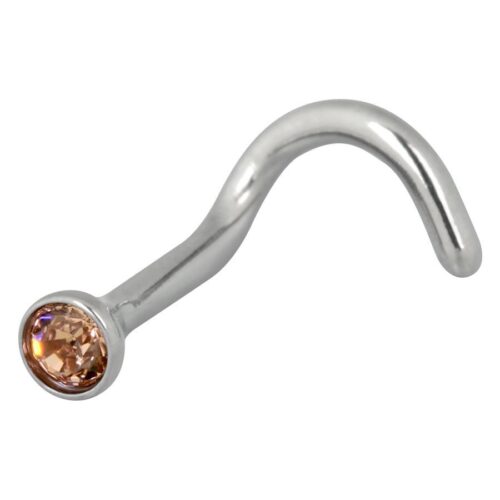Cone Shape Jewelled Nosestud