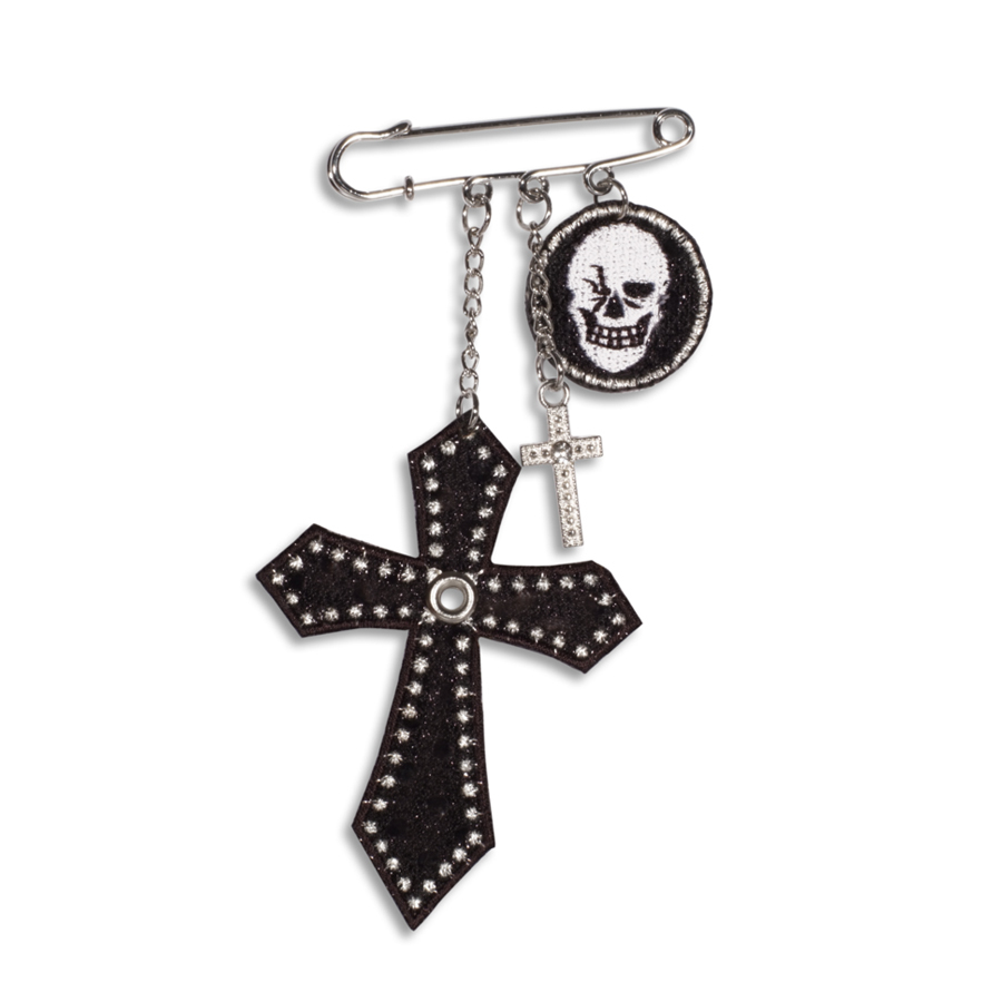 Crosses & Skull